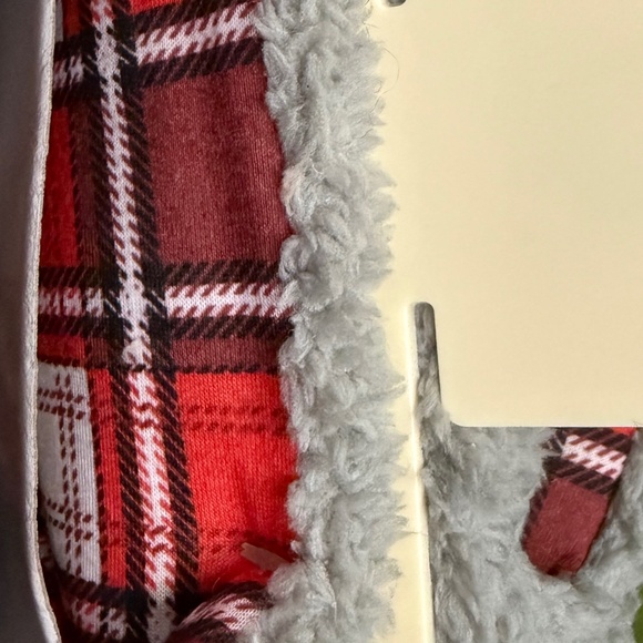 Holiday Bunny Sherpa Slipper Boot - Picture 6 of 6